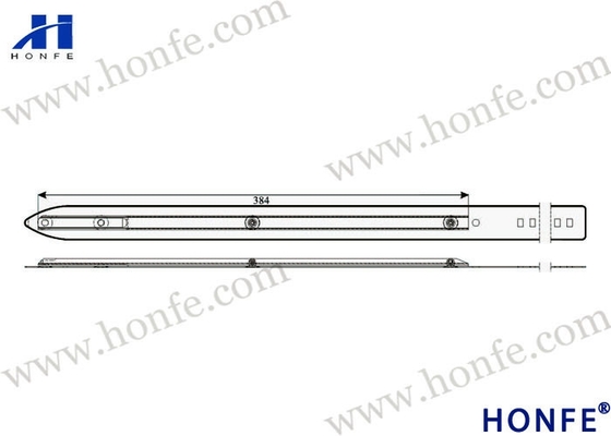 GS900 Taśma Prawy Lewy Sulzer Loom Części zamienne Szerokość 140 Długość 2382 mm