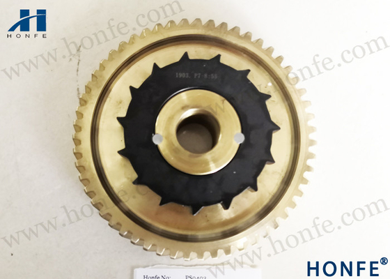 Globoid Worm Wheel 912510114 Części zamienne do krosien tkackich do Sulzer P7100